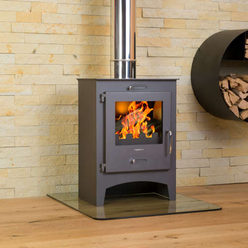 Fireplaces & Accessories Hydrofire Bora 811Kw Closed, wood burning Fireplace was sold for R12